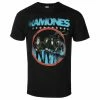 Men's T-shirt Ramones - Circle Photo - Black - ROCK OFF -Halloween Mens Wear Store wq035
