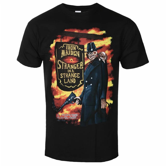 Men's T-shirt Iron Maiden - Stranger In A Strange Land BL - ROCK OFF 3 Men's T-shirt Iron Maiden - Stranger In A Strange Land BL - ROCK OFF