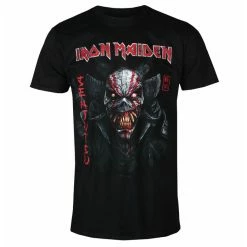 Men's T-shirt Iron Maiden - Senjutsu Back Cover Vertical Logo BL - ROCK OFF