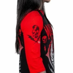 T-shirt Hardcore Men's - Live Life Loud - WORNSTAR -Halloween Mens Wear Store wsrtm lllr pj 01 2004x