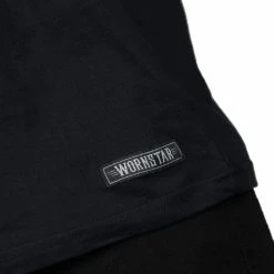 Men's T-shirt WORNSTAR - Essentials - Black -Halloween Mens Wear Store wstem k 5tw