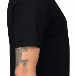 Men's T-shirt WORNSTAR - Essentials - Black -Halloween Mens Wear Store wstem k 7tw