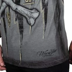 Men's T-shirt WORNSTAR - Black Flag -Halloween Mens Wear Store wstm bflg 808