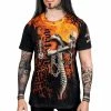 Men's T-shirt WORNSTAR - Destroy -Halloween Mens Wear Store wstm dest 8mvrsrm