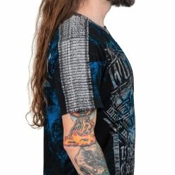 Men's T-shirt WORNSTAR - Devil's Engine -Halloween Mens Wear Store wstm dvlen 03hu