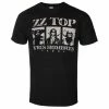 Men's T-shirt ZZ-Top - Tres Hombres - Black - HYBRIS -Halloween Mens Wear Store wwe002