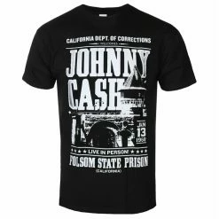 Men's T-shirt Johnny Cash - Prison Poster - ROCK OFF