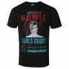 Men's T-shirt David Bowie - Earls Court '73 - ROCK OFF -Halloween Mens Wear Store wwe017
