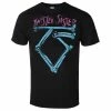 Men's T-shirt Twisted Sister - Washed Logo - Black - HYBRIS -Halloween Mens Wear Store wwe018