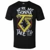 Men's T-shirt Twisted Sister - We´re Not Gonna Take It - Black - HYBRIS -Halloween Mens Wear Store wwe024