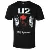 Men's T-shirt U2 - SOI - Red - ROCK OFF 1 Men's T-shirt U2 - SOI - Red - ROCK OFF -Halloween Mens Wear Store xas033