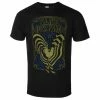 Men's T-shirt Alice In Chains - Psychedelic Rooster - Black - ROCK OFF -Halloween Mens Wear Store xas043