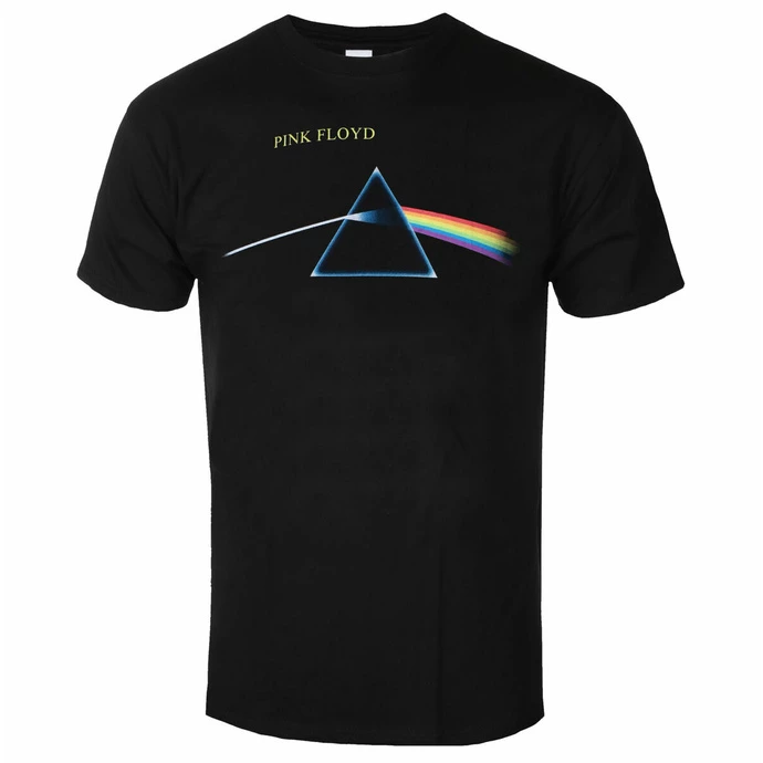 Men's T-shirt Pink Floyd - Dark Side Of The Moon - Flipped - BLACK - ROCK OFF 3 Men's T-shirt Pink Floyd - Dark Side Of The Moon - Flipped - BLACK - ROCK OFF