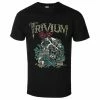 Men's T-shirt Trivium - Skelly Flower - ROCK OFF -Halloween Mens Wear Store xas046