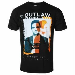Men's T-shirt Johnny Cash - Outlaw Photo - ROCK OFF