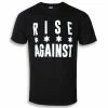T-shirt Metal Men's Rise Against - Chicago Flag White - KINGS ROAD