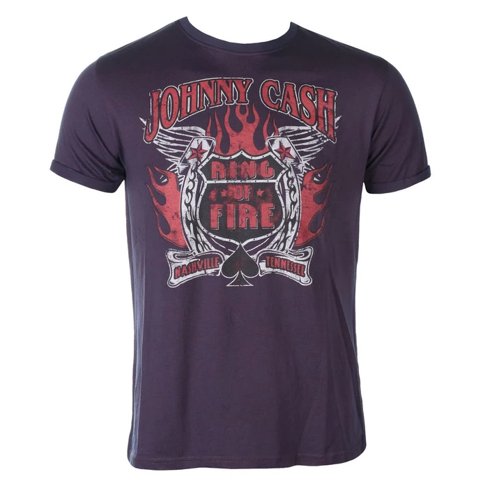 T-shirt Metal Men's Johnny Cash - Ring Of Fire BO - ROCK OFF 3 T-shirt Metal Men's Johnny Cash - Ring Of Fire BO - ROCK OFF