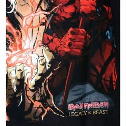 T-shirt Metal Men's Iron Maiden - Duality - ROCK OFF -Halloween Mens Wear Store z metalove 002