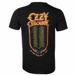 T-shirt Metal Men's Ozzy Osbourne - Bat Circle - ROCK OFF -Halloween Mens Wear Store z metalove 026