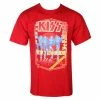 T-shirt Metal Men's Kiss - Destroyer - LOW FREQUENCY -Halloween Mens Wear Store za007