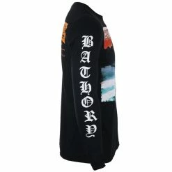 T-shirt Metal Men's Bathory - TWILIGHT OF THE GODS - PLASTIC HEAD -Halloween Mens Wear Store zgr005