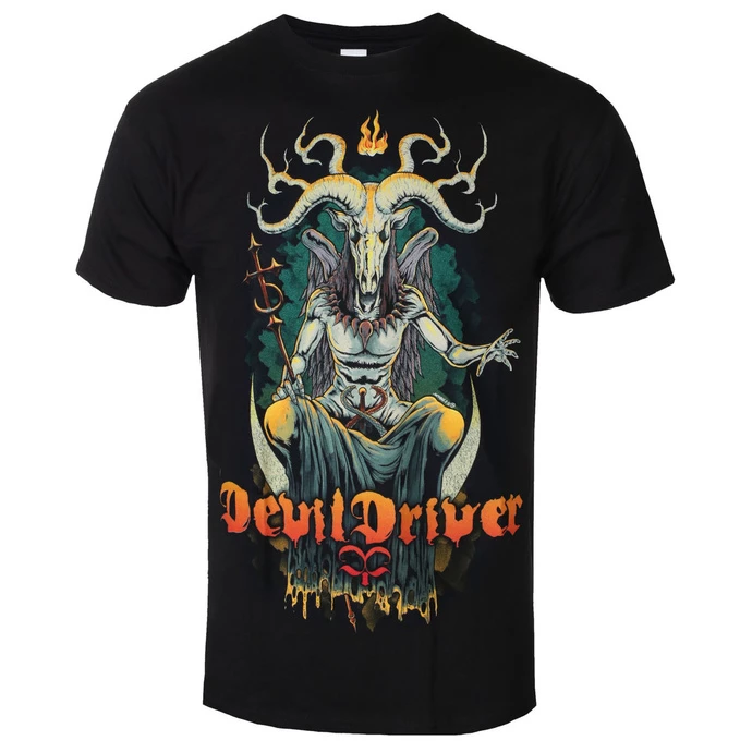 T-shirt Metal Men's Devildriver - Baphomet - NNM 3 T-shirt Metal Men's Devildriver - Baphomet - NNM